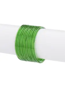 1ST TIME Set Of 12 Glass Bangles