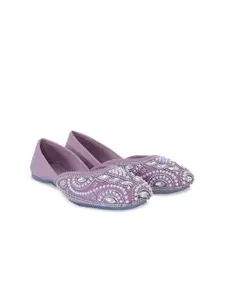 CATBIRD Women Embellished Mojaris Flats