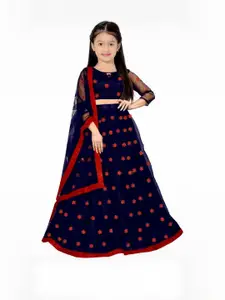 F Plus Fashion Girls Lehenga & Blouse With Dupatta