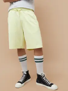 Kappa Men Mid Rise Loose Fit Regular Shorts