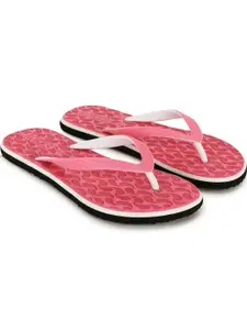 ROKKS Women Rubber Flip Flops