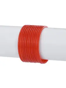 1ST TIME Set Of 12 Glass Bangles