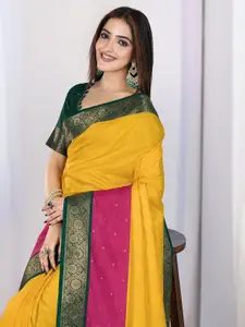 Rekha Maniyar Woven Design Zari Saree