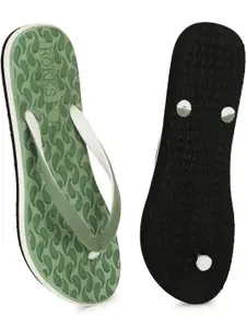 ROKKS Women Printed Rubber Slip-On