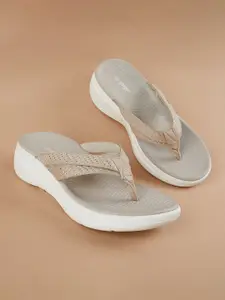 Ginger by Lifestyle Women Embellished Thong Flip-Flops