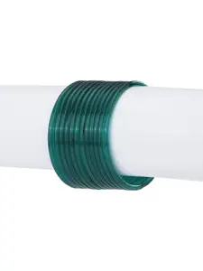 1ST TIME Set Of 12 Glass Bangles