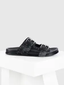 Oroh Women Open Toe Flats with Buckles