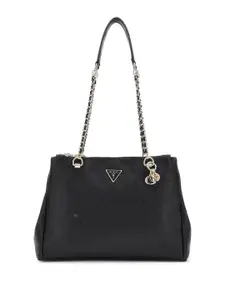 GUESS Textured Structured Satchel