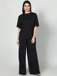 Fashion Gaiia Top & Palazzos Co-Ord Set