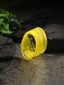 1ST TIME Set Of 12 Glass Bangles