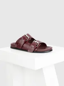 Oroh Women Embellished Open Toe Flats