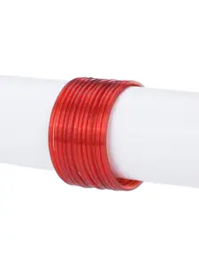 1ST TIME Set Of 12 Glass Bangles