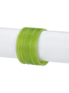 1ST TIME Set Of 12 Glass Bangles