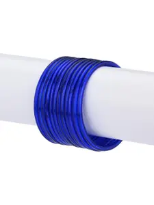 1ST TIME Set Of 12 Glass Bangles