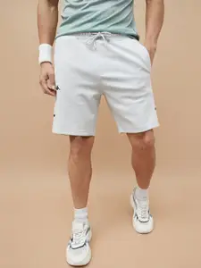 Kappa Men Regular Fit Mid-Rise Sports Shorts