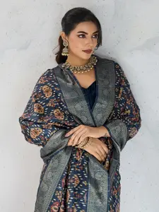 Rekha Maniyar Ethnic Motifs Printed Saree