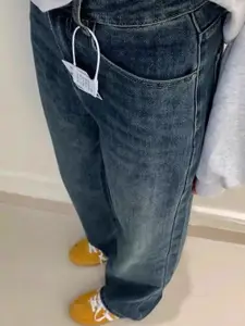 StyleCast Women Straight Fit High-Rise Jeans