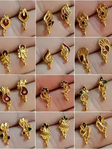 niva fashion Women Gold Earrings