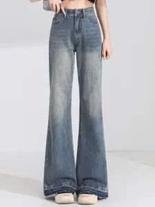 StyleCast Women Bootcut High-Rise Medium Fade Jeans