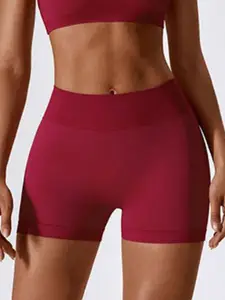 StyleCast Women Skinny Fit Mid-Rise Yoga Summer Shorts