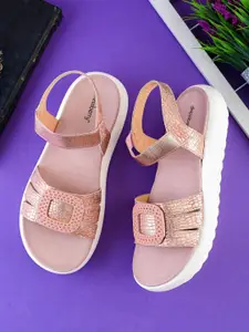 DressBerry Women PU Open Toe Flats