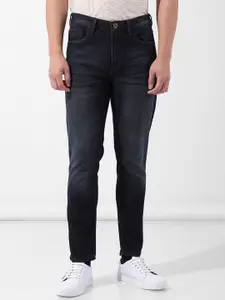 The Indian Garage Co Men Slim Fit Mid-Rise Stretchable Light Fade Jeans