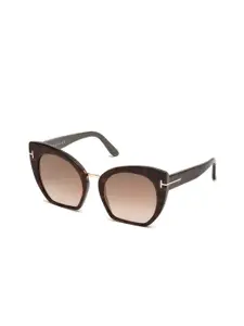 Tom Ford Women Cateye Sunglasses with UV Protected Lens