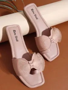 Retro Walk Women Flats with Bows Flats