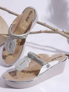 Retro Walk Women Wedge Heel Peep Toes