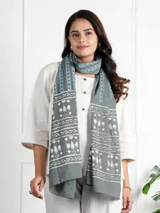 Style Shoes Printed Cotton Scarf