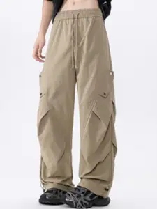StyleCast x Revolte Men Loose Fit Easy Wash Cargo Trousers