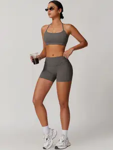 StyleCast Women Solid Skinny Fit Running Sports Shorts