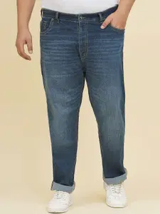 John Pride Plus Size Men Regular Fit Mid-Rise Stretchable Jeans