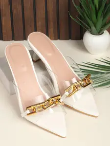 AVIVASTYLE Kitten Peep Toes Heels