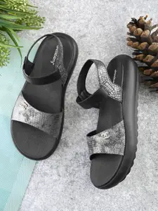 DressBerry Women Embellished Open Toe Flats