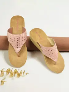 Ajanta Women Embellished Casual Open Toe Flats