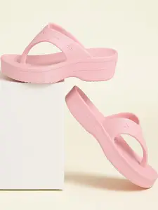 ABJ Fashion Women Pink Thong Flip Flops