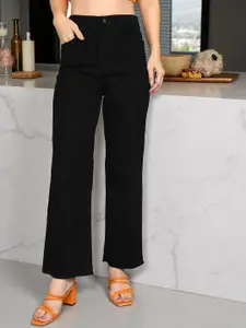 Chemistry Women Flared High-Rise Stretchable Jeans