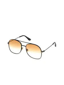 Tom Ford Women Aviator Sunglasses With UV Protected Lens FT0758 58 01F