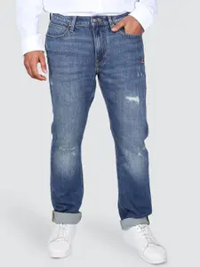 Lee Men Rodeo Straight Fit Mid-Rise Light Fade Jeans