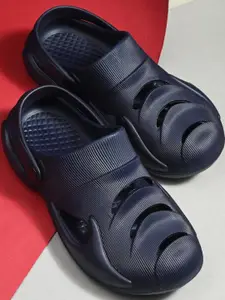 COGS Men Navy Mango Clogs Sandals