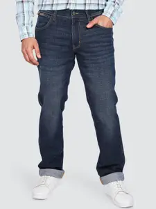 Wrangler Men Millard Regular Fit Mid-Rise Light Fade Stretchable Jeans