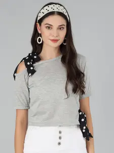 Raabta Fashion Cold-Shoulder Sleeves Regular Top