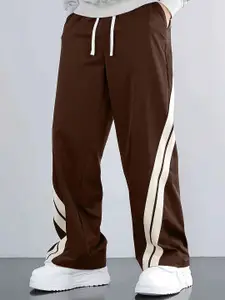 The Modern Soul Men Cotton Mid Rise Track Pants