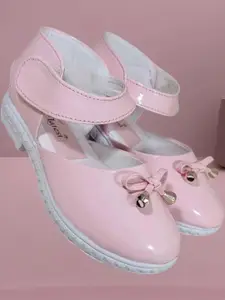 NEW LATEST Pink Bow Girls Slip-on Flats