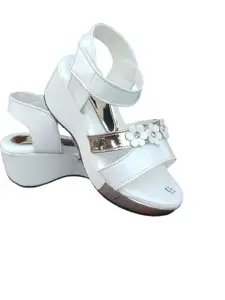 NEW LATEST Girls Embellished Open Toe Flats