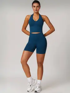 StyleCast Women Skinny Fit High-Rise Running Sports Summer Shorts