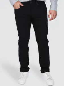 Lee Men Travis Slim Tapered Fit Mid-Rise Stretchable Jeans