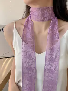 QUECY Embroidered Scarve