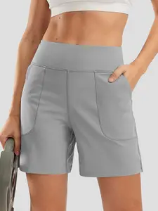 StyleCast Women Regular Fit Mid-Rise Sports Shorts